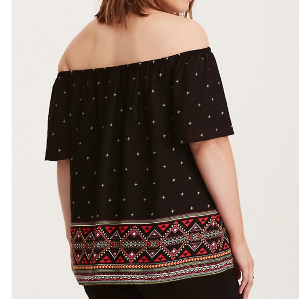 Torrid Size 2 - Off Shoulder Top - Picture 2 of 9